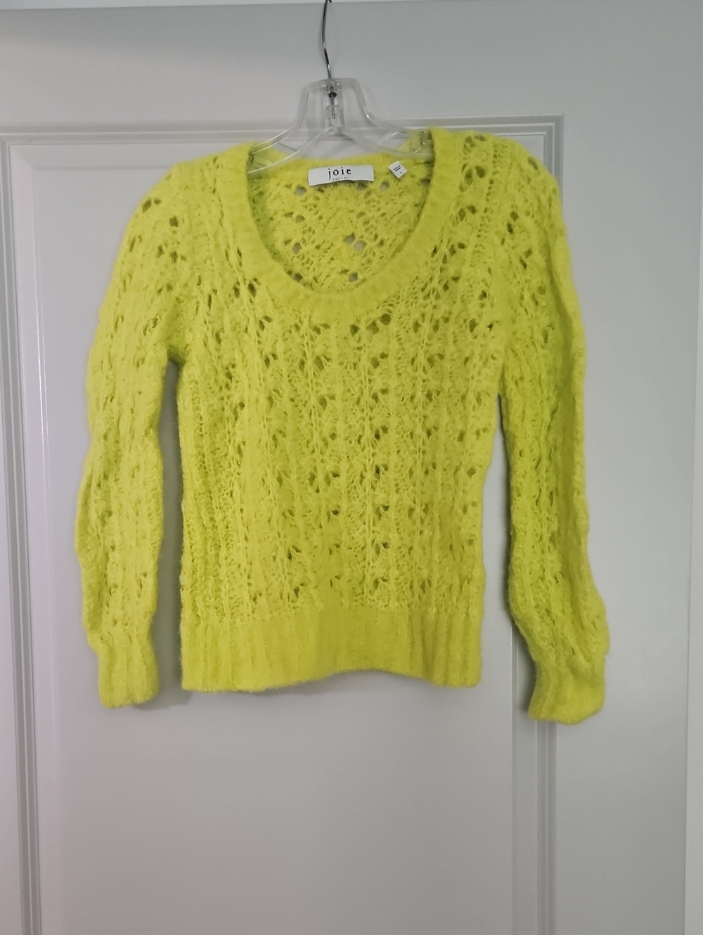 Joie Sweater, Soft, Bright, Fun! Size L But See Measurements, Seems Smaller